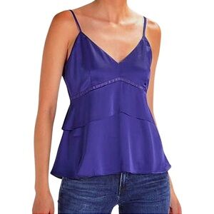 *NWT* BANANA REPUBLIC Peplum‎ Layered Cami